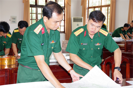 Sư đoàn 5 kiểm  tra cán bộ Tiểu đoàn bộ binh và binh chủng