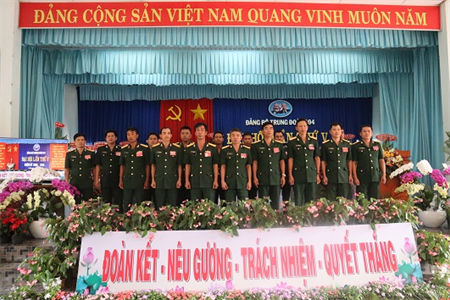 Đảng bộ Trung đoàn Bộ binh 994, Bộ CHQS tỉnh Lâm Đồng tổ chức Đại hội lần thứ V
