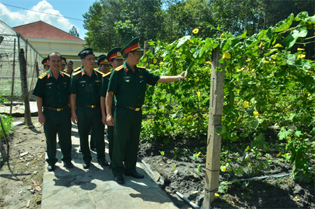 Bộ chỉ huy quân sự tỉnh Tây Ninh bảo đảm tốt hậu cần cho các nhiệm vụ