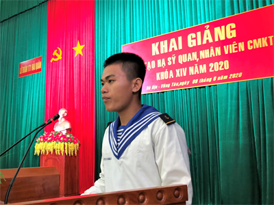 Lữ đoàn 171, Vùng 2 Hải quân khai giảng lớp đào tạo hạ sĩ quan, nhân viên chuyên môn kỹ thuật