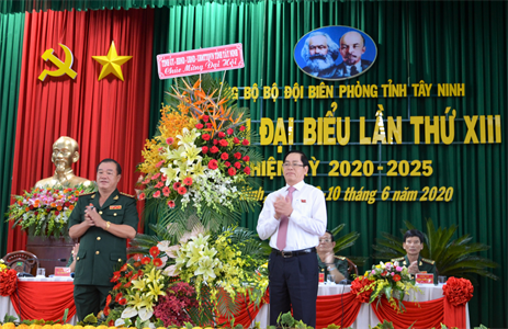 Đại hội Đại biểu Đảng bộ Bộ đội Biên phòng tỉnh Tây Ninh lần thứ XIII nhiệm kỳ 2020 – 2025