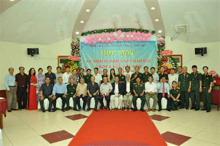 Ban liên lạc truyền thống Báo Quân khu 7 họp mặt kỷ niệm 95 năm Ngày Báo chí cách mạng Việt Nam (21/6/1925-21/6/2020)