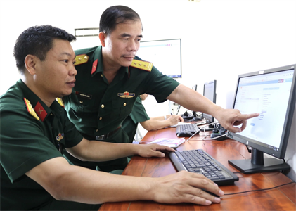 Tập huấn sử dụng phần mềm dùng chung Bộ Quốc phòng