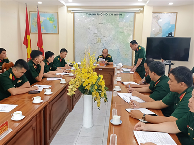 Bộ Tư lệnh Thành phố Hồ Chí Minh kiểm tra công tác quốc phòng, quân sự địa phương 6 tháng đầu năm 2020