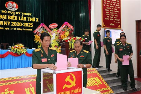 Kết thúc thành công Đại hội Đảng bộ Cục Kỹ thuật, nhiệm kỳ 2020- 2025