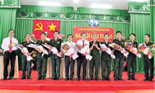 Đảng bộ Quân sự huyện Phú Giáo, tỉnh Bình Dương: Quyết tâm thực hiện 3 khâu đột phá