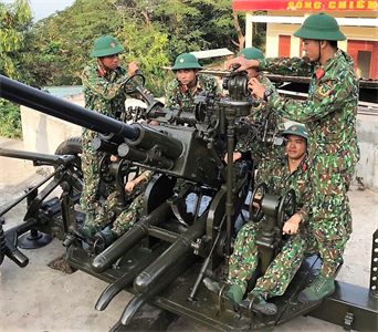 Cụm thi đua các đại đội trực thuộc Bộ CHQS tỉnh Bà Rịa-Vũng Tàu sơ kết Phong trào Thi đua Quyết thắng