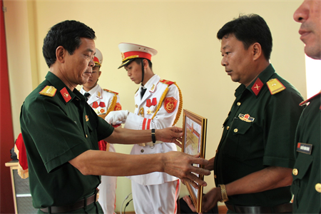 Bộ CHQS tỉnh Đồng Nai bế mạc kiểm tra cán bộ tiểu đoàn trưởng bộ binh