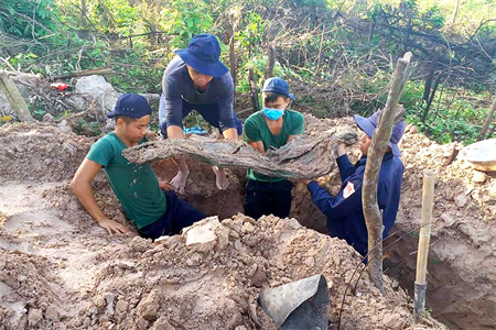 Tỉnh Long An kết luận địa bàn tìm kiếm và quy tập hài cốt liệt sĩ