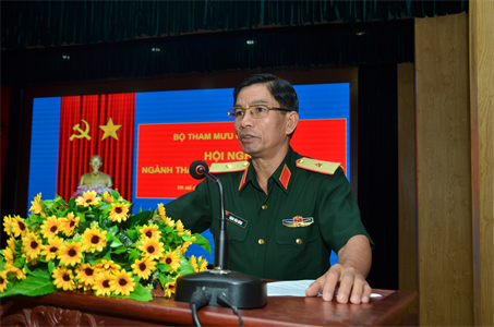 Hội nghị ngành Tham mưu 6 tháng đầu năm 2020