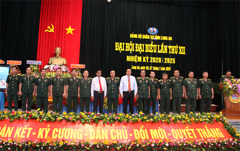 Đại hội đại biểu Đảng bộ Quân sự tỉnh Long An lần thứ XII, nhiệm kỳ 2020-2025