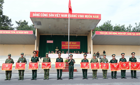 Quân đoàn 4 bế mạc hội thao TDTT năm 2020