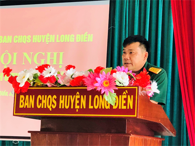 LLVT huyện Long Điền, tỉnh Bà Rịa-Vũng Tàu nâng cao sức mạnh, khả năng sẵn sàng chiến đấu