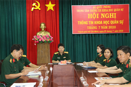 Hội nghị Thông tin khoa học quân sự tháng 7 năm 2020