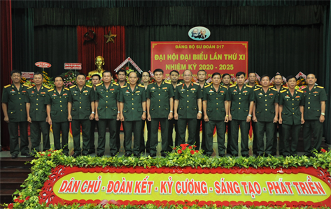 Khai mạc Đại hội đại biểu Đảng bộ Sư đoàn 317 lần thứ XI nhiệm kỳ 2020-2025