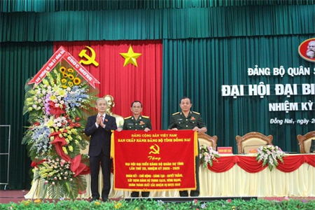 Đại hội Đảng bộ Quân sự tỉnh Đồng Nai thành công tốt đẹp