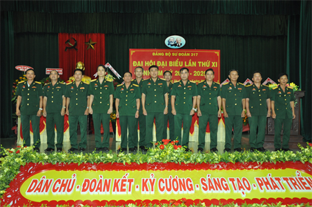 Đại hội đại biểu Đảng bộ Sư đoàn 317 nhiệm kỳ 2020-2025 thành công tốt đẹp