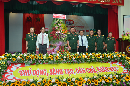 Đại hội đại biểu Đảng bộ quân sự tỉnh Tây Ninh: Tập trung thực hiện 3 khâu đột phá