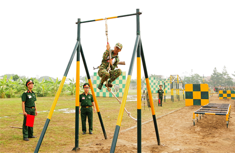 Sôi nổi Hội thao thể dục thể thao quốc phòng