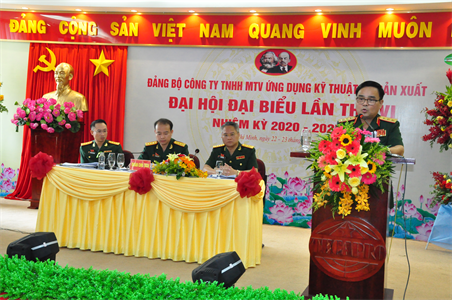 Công ty ứng dụng kỹ thuật và sản xuất (TECAPRO): Đại hội Đảng bộ lần thứ VI nhiệm kỳ 2020 – 2025