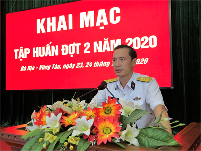 Bộ Tư lệnh Vùng 2 Hải quân tập huấn đợt 2 năm 2020
