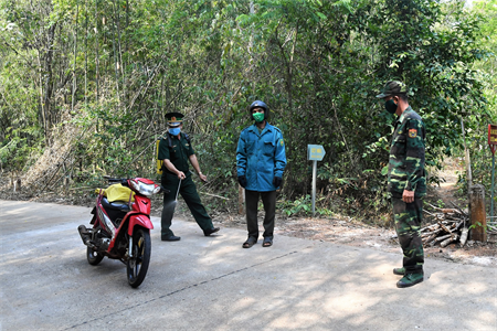 Bộ đội Biên phòng tỉnh Bình Phước tăng cường kiểm soát chặt chẽ biên giới