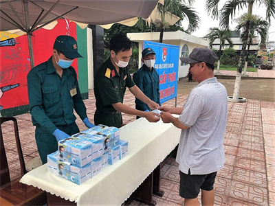 Bộ CHQS tỉnh Đồng Nai tăng cường phòng, chống  COVID- 19