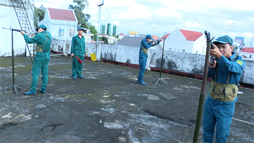 Ban CHQS Thành phố Thủ Dầu Một đổi mới, nâng cao chất lượng huấn luyện