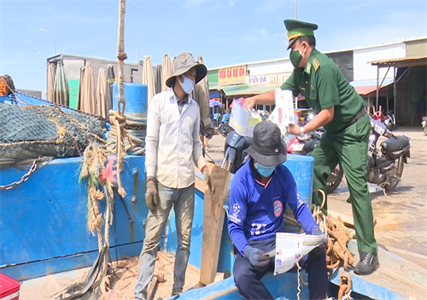 Phòng, chống dịch Covid-19 trên khu vực biên giới biển