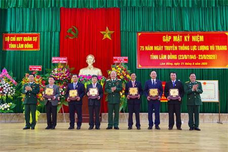 LLVT tỉnh Lâm Đồng gặp mặt kỷ niệm 75 năm Ngày truyền thống