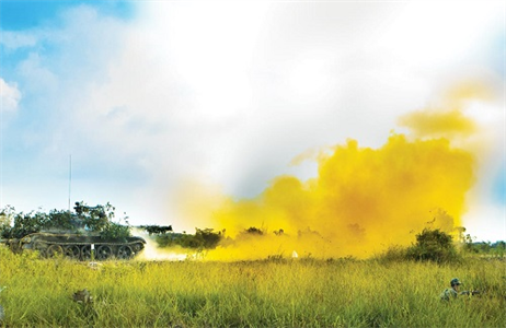 Đảm bảo tốt công tác phục vụ huấn luyện diễn tập và quản lý đất quốc phòng