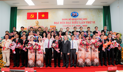 Đồng chí Nguyễn Mạnh Cường tái đắc cử Bí thư Quận ủy quận Thủ Đức