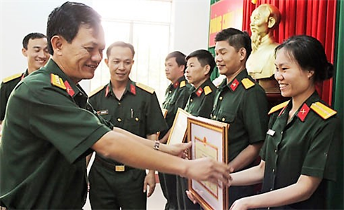 Phòng Chính trị (Bộ CHQS tỉnh Bình Dương): Lá cờ đầu trong Phong trào Thi đua Quyết thắng