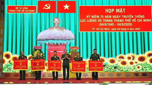 Họp mặt kỷ niệm 75 năm ngày truyền thống LLVT TP. Hồ Chí Minh