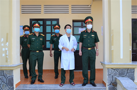 Tổng cục Hậu cần kiểm tra công tác Hậu cần tại Sư đoàn 5