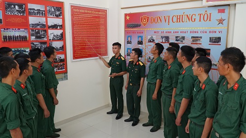 Nét đẹp văn hóa quân sự của Phòng Hồ Chí Minh