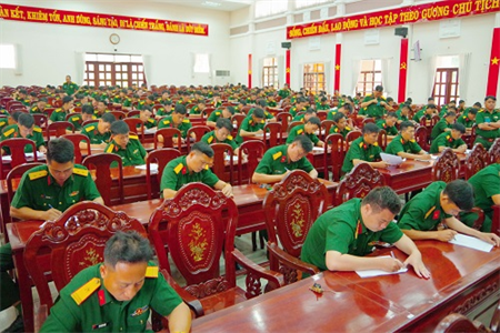 Sư đoàn 9, Quân đoàn 4 hội thi “Đại đội trưởng, Chính trị viên đại đội giỏi” năm 2020