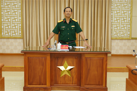 Kiểm tra tiến độ thi công các công trình của Cục Chính trị và Cục Hậu cần