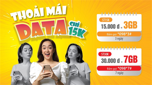 Gói data siêu tốc-ST15K của Viettel đạt giải sản phẩm viễn thông mới xuất sắc nhất