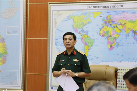 Thượng tướng Phan Văn Giang chủ trì Hội nghị Ban Chỉ đạo xây dựng Chiến lược Quốc gia phòng thủ dân sự