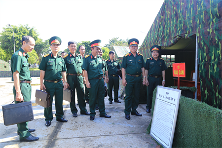 Quân khu 7 kiểm tra công tác chuẩn bị diễn tập huy động quân nhân dự bị năm 2020