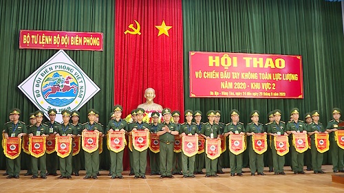Khai mạc hội thao võ chiến đấu tay không toàn lực lượng BĐBP năm 2020 - khu vực 2