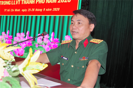 Bộ Tư lệnh Thành phố Hồ Chí Minh tập huấn 15 bài hát quy định trong Quân đội