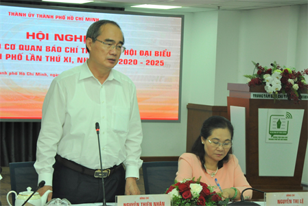 Thành ủy TP.HCM gặp mặt lãnh đạo các cơ quan báo chí trước Đại hội Đảng bộ Thành phố
