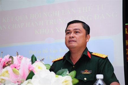 Cục Chính trị Quân khu 7
Thông báo nhanh kết quả Hội nghị Trung ương lần thứ 4 Khóa XII