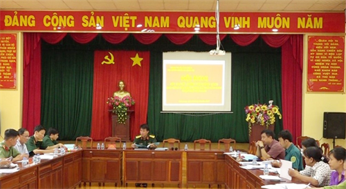 Thị xã Bình Long, tỉnh Bình Phước xét duyệt chính trị, chính sách cho nam công dân sẵn sàng nhập ngũ năm 2021