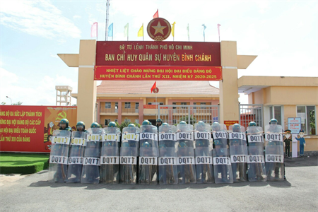 LLVT huyện Bình Chánh xây dựng đơn vị vững mạnh toàn diện “mẫu mực, tiêu biểu”