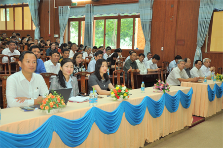 Thành ủy Đồng Xoài thông tin thời sự định kỳ lần V năm 2020