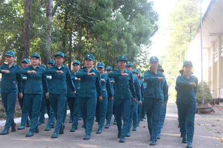 Nữ chiến sĩ “sao vuông” tỉnh Đồng Nai