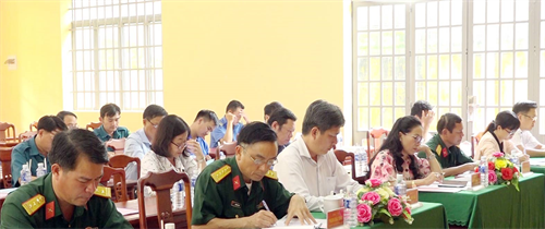 Thị xã Bình Long, tỉnh  Bình Phước triển khai nhiệm vụ quân sự - quốc phòng quý IV